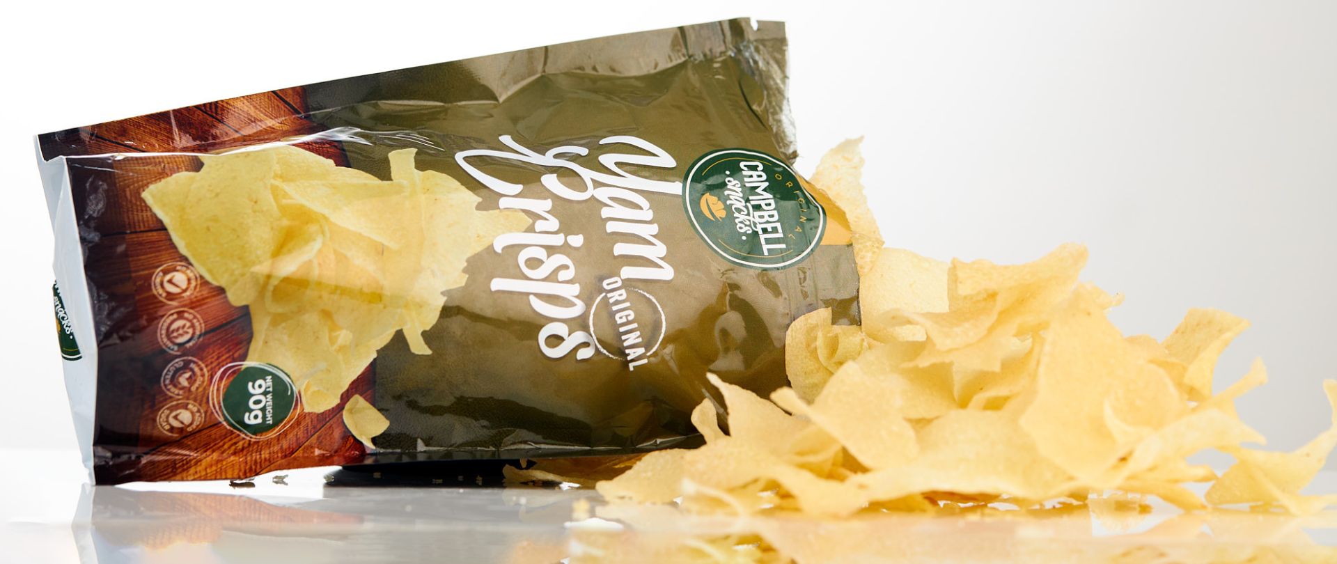 Yam Crisps 90g - Image 2